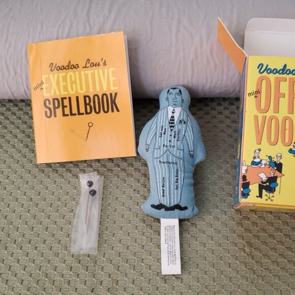 NEW Voodoo Lou's Office Voodoo Kit New in Box PLUS Mini Office Voodoo! - Picture 3 of 13